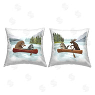 Victoria Barnes | Woodland Animals Canoeing