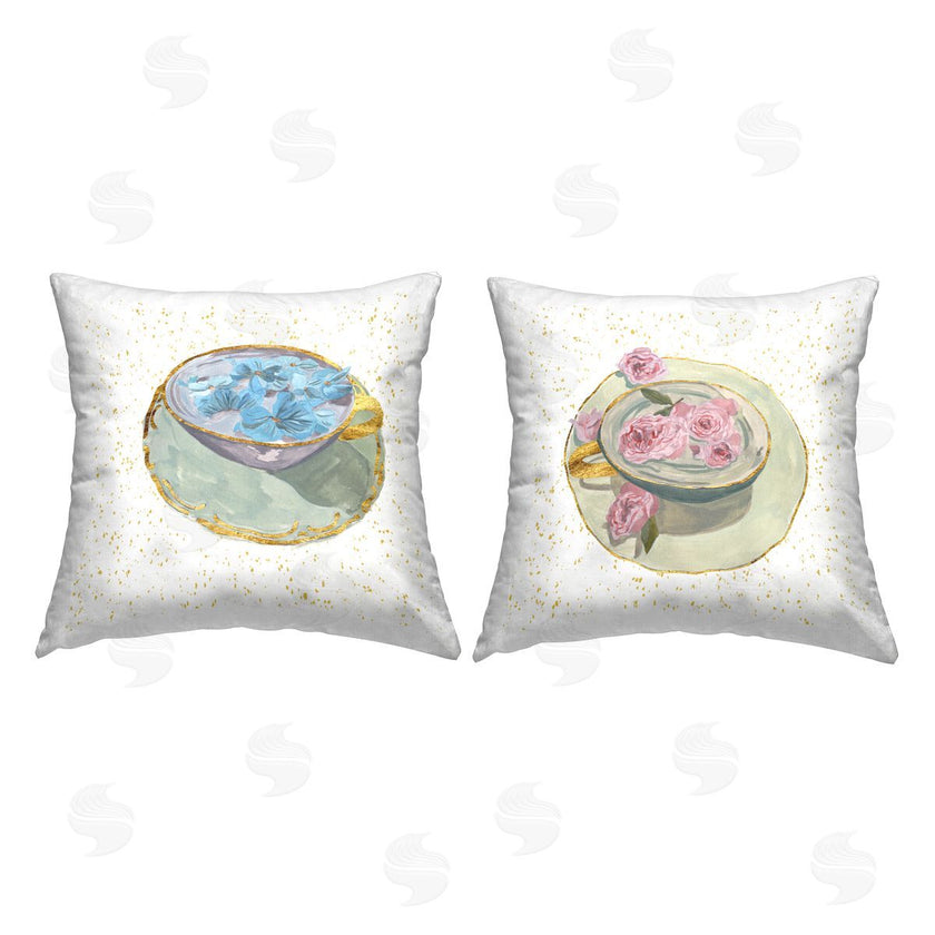 Melissa Wang | Floral Glam Teacups