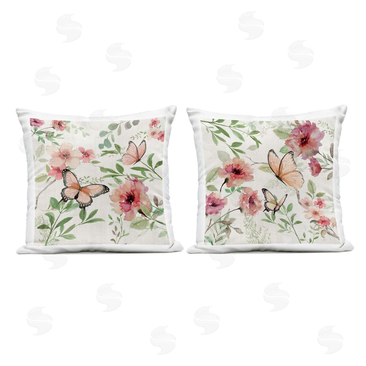 Nan | Elegant Garden Flowers & Butterflies