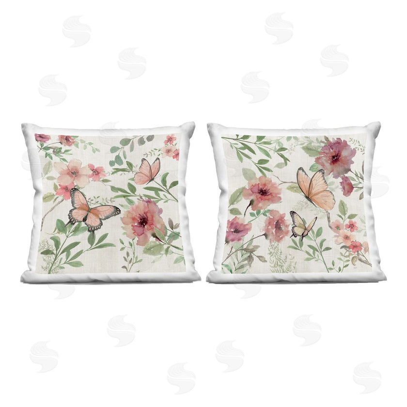 Nan | Elegant Garden Flowers & Butterflies