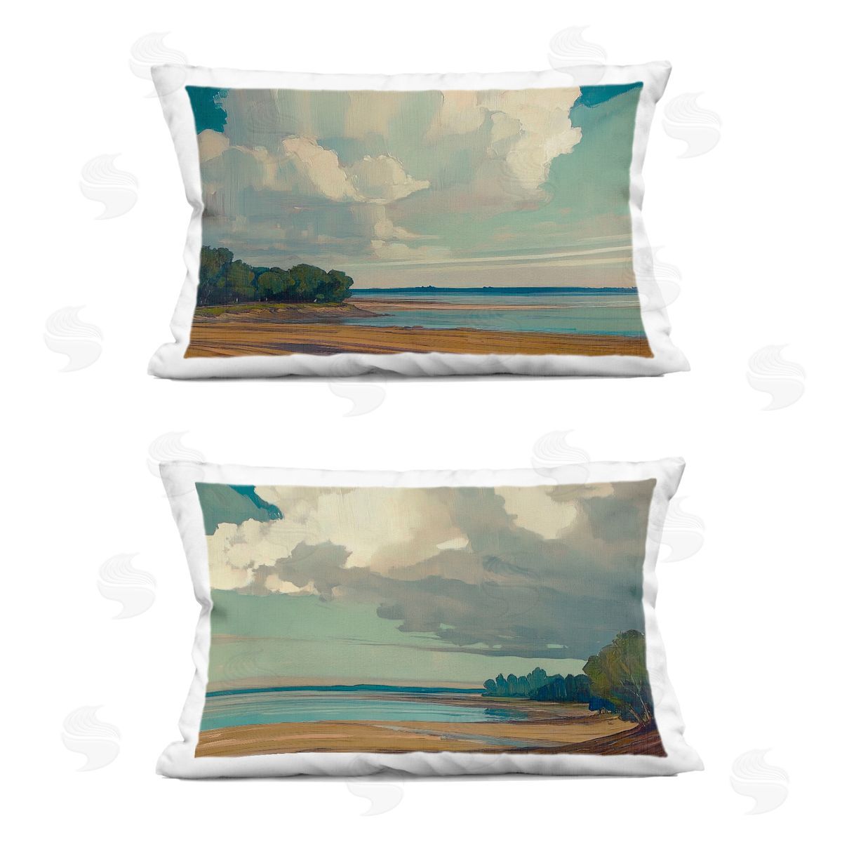 Elara Yasna | Looming Clouds over Beach Scenes