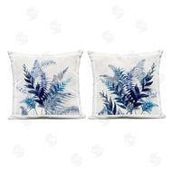 Jacob Q | Layered Palm Fronds in Blue