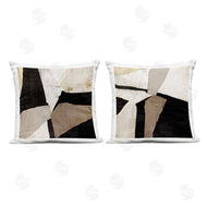 Susan Jill | Neutral Fragmented Geometric Shapes