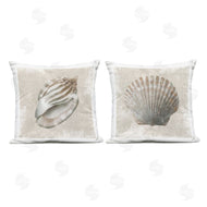 Conrad Knutsen | Seashells over Subtle Damask