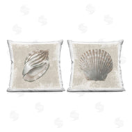 Conrad Knutsen | Seashells over Subtle Damask