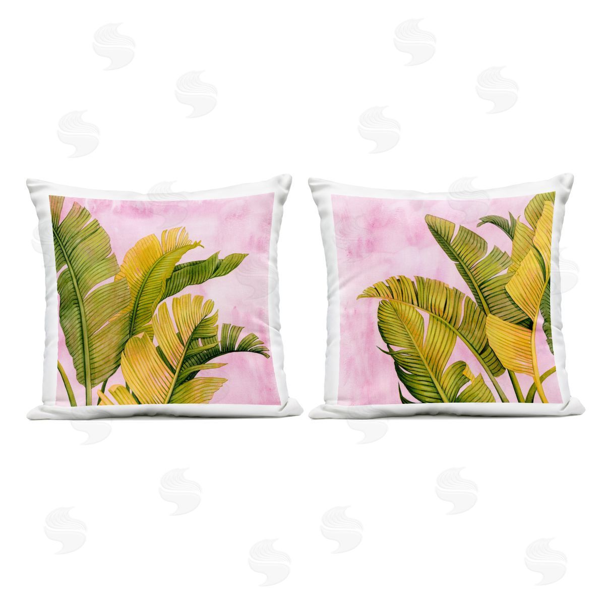Grace Popp | Pink & Palms Leaves