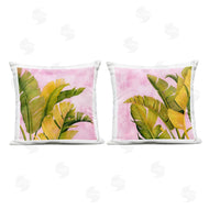 Grace Popp | Pink & Palms Leaves