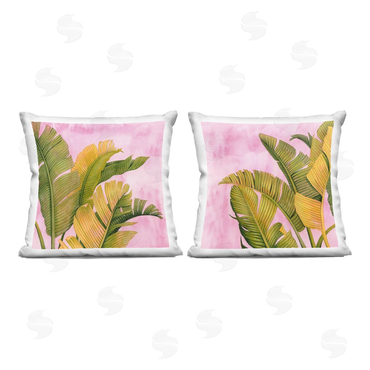 Grace Popp | Pink & Palms Leaves