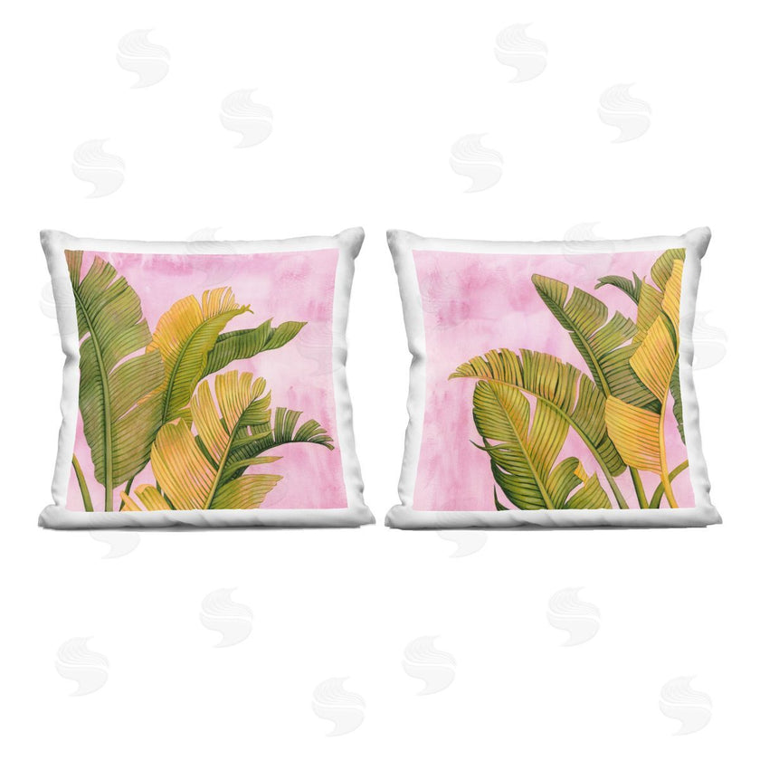 Grace Popp | Pink & Palms Leaves