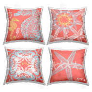 Geoff Tygert | Vivid Sea Life Nautical Pattern