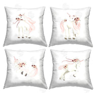 Studio Q | Pink Floral Unicorns
