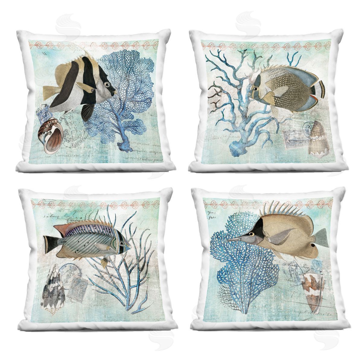 Susan Arnot | Tropical Fish & Coral Collages