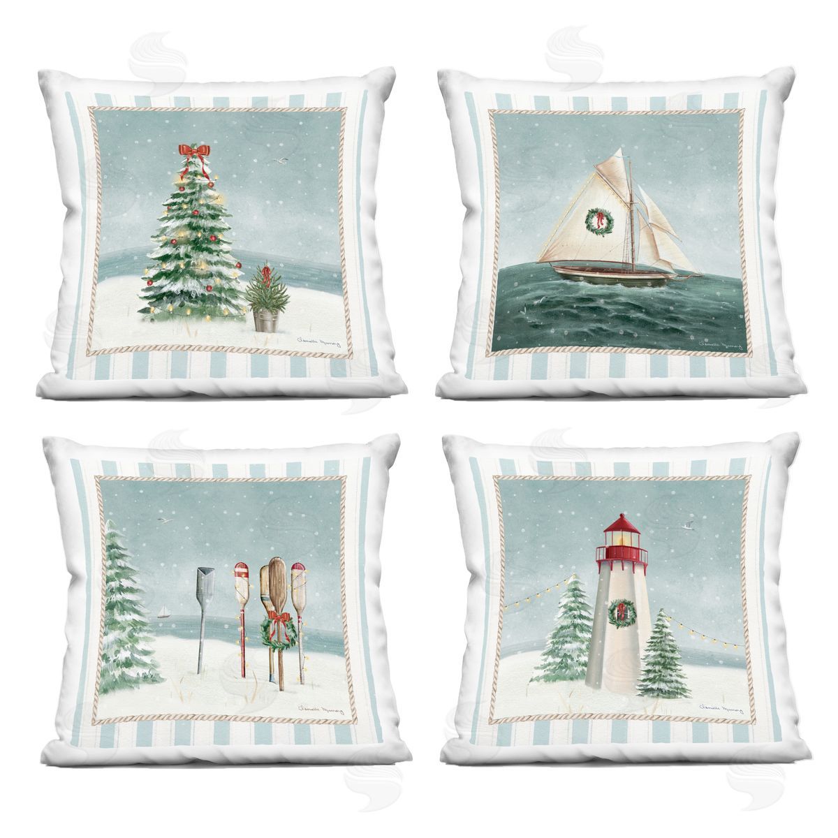 Danielle Murray | Nautical Christmas Scenes