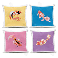 Yvette St. Amant | Vibrant Colorful Koi Fish