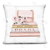 Amanda Greenwood | Pink Purse Gold Fashion Bookstack
