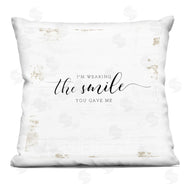 Jennifer Pugh | Wearing the Smile You Game Me Romantic Couple Phrase