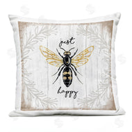 Elizabeth Tyndall | Just Be Happy Charming Rustic Bee Pun