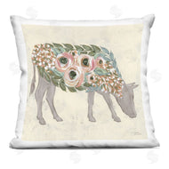 Michele Norman | Rustic Horse Pink Green Floral Body