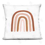 Victoria Borges | Southwestern Desert Themed Rainbow Arches Pink Beige