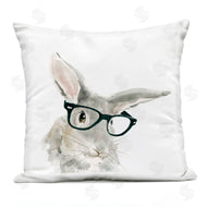 Carol Robinson | Adorable Rabbit Black Frame Glasses Hipster Bunny