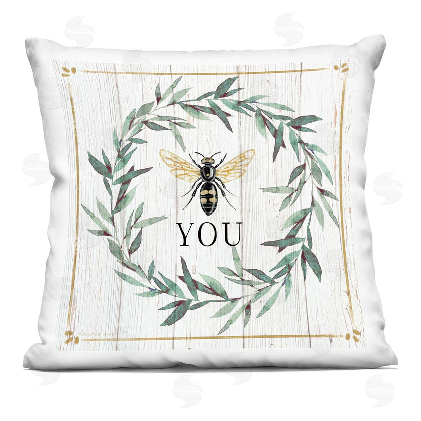 Elizabeth Tyndall | Bee You Quote Farm Floral Insect Pun