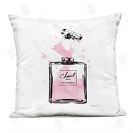 Amanda Greenwood | Pretty Pink Watercolor Perfume Bottle Splash