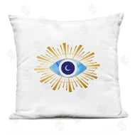 Amanda Greenwood | Evil Eye Radiant Abstract Shapes Crescent Moon