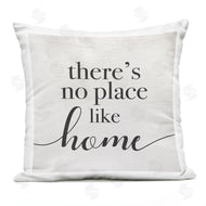 Stupell Studio | No Place Like Home Phrase Rustic Farmhouse Pattern Printed Pillow