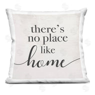 Stupell Studio | No Place Like Home Phrase Rustic Farmhouse Pattern Printed Pillow