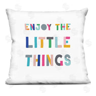 CAD Designs | Enjoy Little Things Kids' Motivational Phrase Block Typography