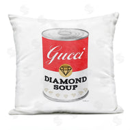 Amanda Greenwood | Traditional Condensed Soup Can Diamond Glam Fashion Brand