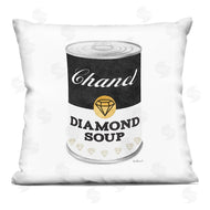 Amanda Greenwood | Fashion Pop Black Soup Can Diamond Glam Designer