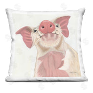 Ashley Justice | Pink Pig Snout Adorable Farm Hog Animal