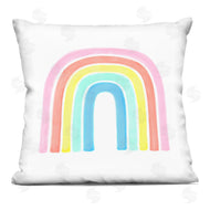Reesa Qualia | Traditional Pastel Arch Rainbow Children's Striped Pattern