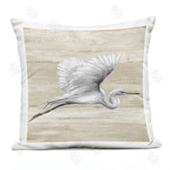 Patricia Pinto | Flying Heron Soft Sand Pattern Natural Tones