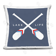 Stupell Studio | Lake Life Phrase Crossed Oars
