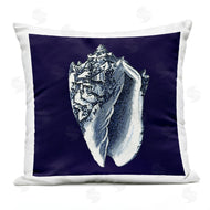 Vision Studio | Distressed Navy and White Conch Shell