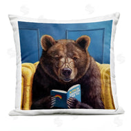 Lucia Heffernan | Brown Bear Reading Dating Book Forest Animal