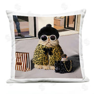 Lucia Heffernan | Sassy Glam Cat Designer Fashion Couture Handbag