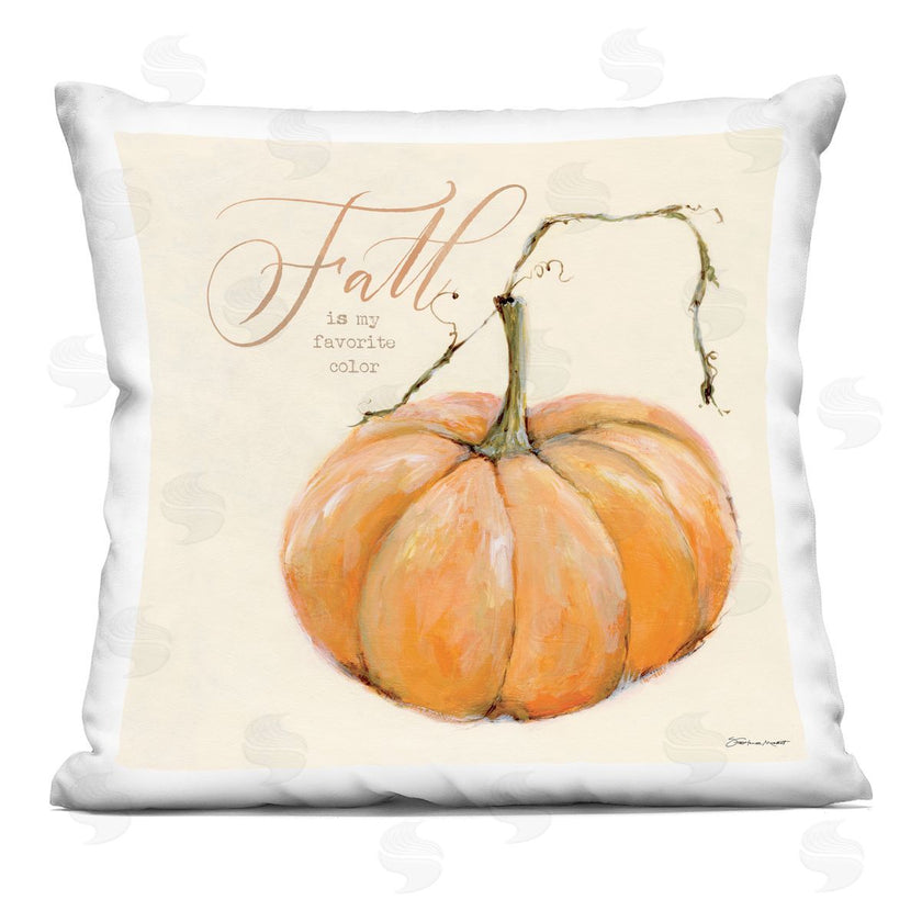Stephanie Workman Marrott | Fall Is My Favorite Color Orange Pumpkin Seasonal Word Design