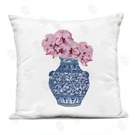 Amelia Noyes | Blooming Flower Bouquet Ornate Pattern Vase