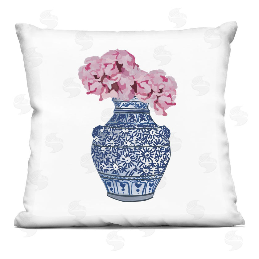 Amelia Noyes | Blooming Flower Bouquet Ornate Pattern Vase