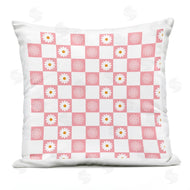 Hey Bre! Creative Studio | Daisy Flower Blossoms Checkered Pattern