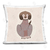 Birgit Maria Kiennast | Polka Dot Patterned Dog Happy Animal