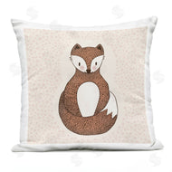 Birgit Maria Kiennast | Whimsical Smiling Fox Patterned Nursery Design