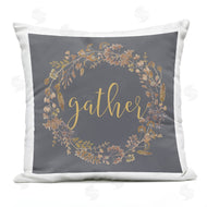 Lettered and Lined | Gather Calligraphy Seasonal Botanical Wreath