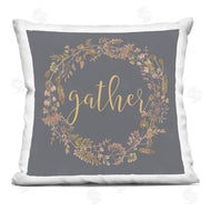 Lettered and Lined | Gather Calligraphy Seasonal Botanical Wreath