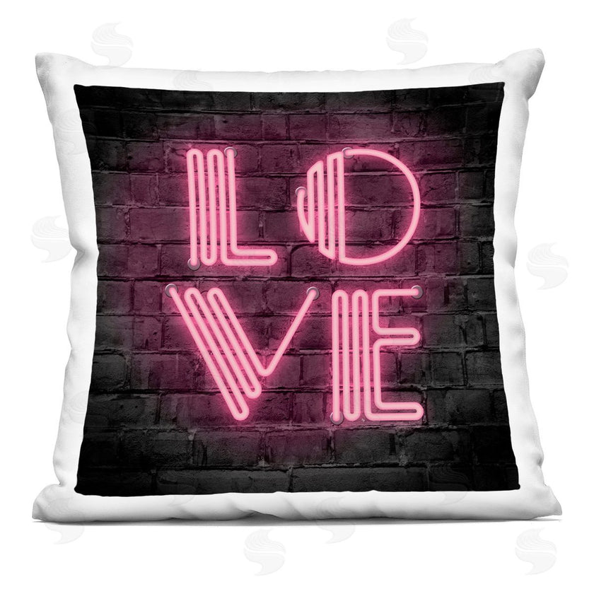 Martina Pavlova | Pink Love Letters Urban Neon