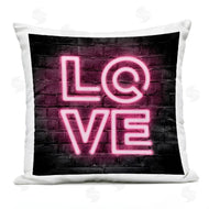 Martina Pavlova | Pink Love Letters Romantic Neon