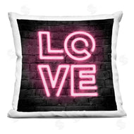 Martina Pavlova | Pink Love Letters Romantic Neon